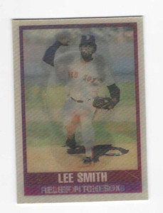 1989 SPORTFLICS 3-D LEE SMITH #148 BOSTON RED SOX