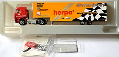 Scania R113 Topline Juko-Sz Herpa Motorismo Camion da Corsa 1:87 Herpa 821013 - Immagine 1 di 4