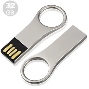 2Pack 32GB Memory Stick USB 2.0 Flash Drive Waterproof Metal Thumb Drive Storage - Picture 1 of 9