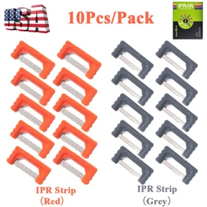 10pc Dental Orthodontic IPR Strip Interproximal Strip Reuse Enamel Reduction Kit - Bild 1 von 12