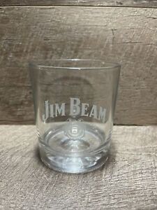 Jim Beam Heavy Based Glass Sports 3-D Basketball Theme Tumbler - Collectible!