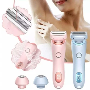 Electric Razor 2 in 1 Electric Shaver Razors For Women Body Portable Shaver USB - Picture 1 of 13