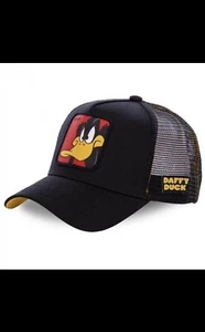 cappello nero/arancione uomo disney duffy duck - Foto 1 di 3