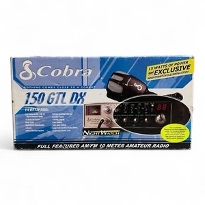 Cobra 150-GTL DX NightWatch Full featured AM/FM 10 Meter Amateur CB Radio - Zdjęcie 1 z 24