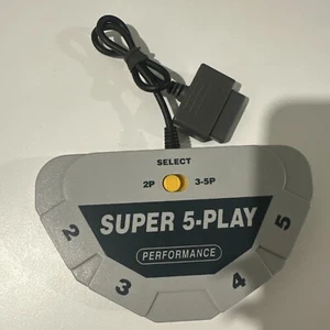super 5 play snes - Multiplayer Adapter für Sportspiele - Bild 1 von 3