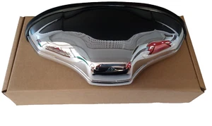 FANALINO LUCE TARGA POSTERIORE FIAT 500 EPOCA IN PLASTICA CROMATO - Imagen 1 de 6