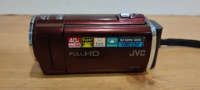 JVC GZ-E15REK Camcorder - Full HD - No display on LCD Screen - Spares or Repairs - Image 1 of 4