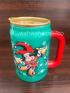 Tokyo Disneyland 15 years  Christmas Fantasy  Souvenir Cup Mickey - Picture 1 of 2