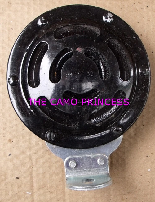 Camión jeep bocina pitido militar 24 voltios M35 M35A2 M35 M715 M38 M37 M151 M911 Foto 1 de 1