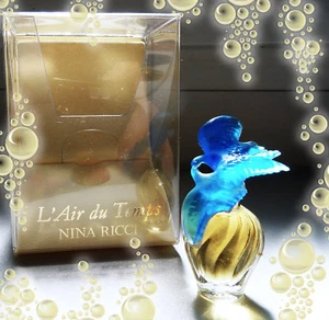 Mignon " L'AIR DU TEMPS " by Nina Ricci COLOMBE BLU PARFUM 2,5ml  MINI PERFUME - Picture 1 of 1