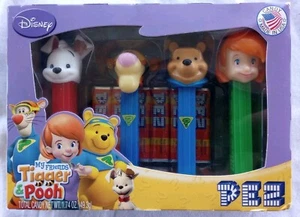 PEZ Disney Playhouse My Friends Tigger Winnie Pooh Buster Darby Sleuth Sealed - Picture 1 of 8