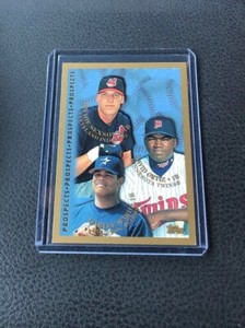 1998 TOPPS PROSPECTS DAVID ORTIZ RICHIE SEXSON DARYLE WARD ROOKIE 
