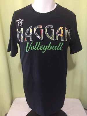 Fokai Haggan 排球男式黑色 T 恤尺寸 M — 第 1/3 张图片