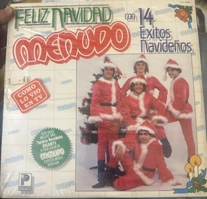 MENUDO FELIZ NAVIDAD 14 EXITOS NAVIDENOS CON LP CHRISTMAS 1983 SPANISH (sealed) - Picture 1 of 2