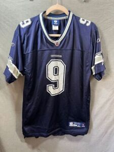 Dallas Cowboys Shirt Boys XL Blue Short Sleeve Romo Pullover Jersey Boys Kids.
