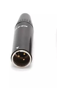 Neutrik RT3MC-B 3 pines macho enchufe mini micrófono de audio adaptador conector - Imagen 1 de 3