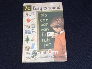Vintage 1966 Ladybird Book 7c- Easy To Sound - by W Murray -VG - Picture 1 of 7