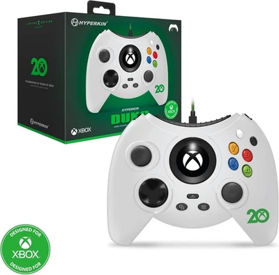 Duke Wired Hyperkin Controller - Xbox Series X / S & PC - White Limited Edition - Image 1 of 4