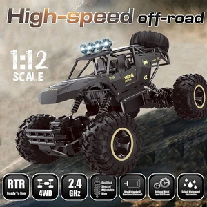 4DRC 9268 4WD 1:12 Large RC Car Off Road Truck Remote Control Cars 2 BATTERIES - Picture 1 of 9