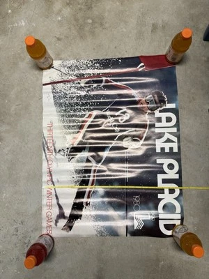 LAKE PLACID 1980 OLYMPICS POSTER 1979 STUDIO ONE 21x28" - Image 1 of 4