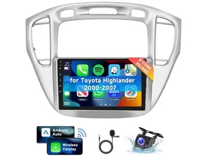 Android 13.0 Radio For Toyota Highlander 2000-2007 Car Stereo GPS Carplay Camera - Picture 1 of 9