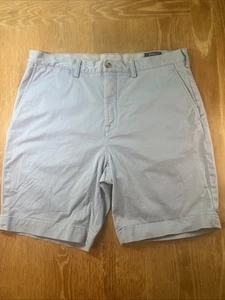 Polo Ralph Lauren Hombre 3Chino Pantalones Cortos 9" Entrepierna Elastizados Calce Clásico Azul Claro - Imagen 1 de 6