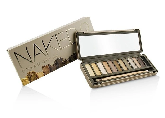URBAN DECAY NAKED2 NAKED 2 ORIGINAL EYESHADOW 12 COLOR PALETTE W/ DUO BRUSH NIB - Image 1 of 2