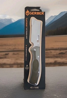 Gerber Gear Flatiron зажим складной нож 7Cr17Mov Nortic зеленый новый Бесплатная доставка  - Изображение 1 из 2