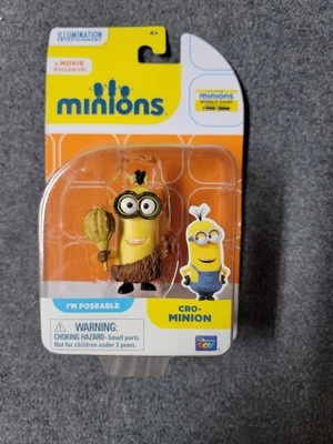 Minions Película Posable Cro-Minion Thinkway Juguetes Nuevo Despicable Me Foto 1 de 2
