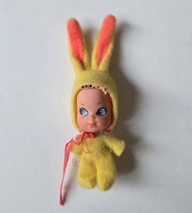 Liddle Kiddle gelb lustiger Hase Ostern Vintage Mattel - Bild 1 von 3