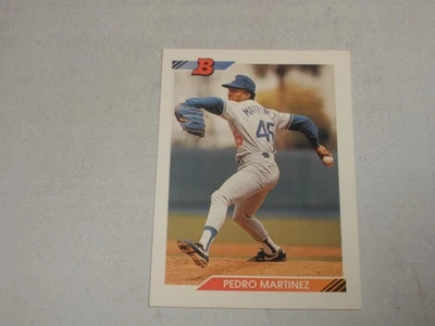 Bowman Baseball #82 1992 Pedro Martínez novato radiocontrol Foto 1 de 2