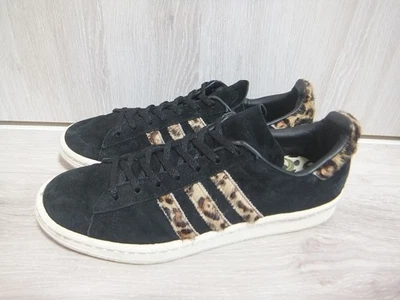 Adidas Campus Años 80 XLG X-Large Negro Leopardo Q34551 Zapatilla Sin Caja Hombres Us10 Foto 1 de 4