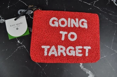 Kate Spade NY x Target Going To Target 串珠离合器 2025 全新  — 第 1/4 张图片