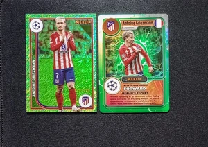 2023-24 Topps Merlin UEFA Merlin's Gamers Antoine Griezmann & Green Shimmer /399 - Foto 1 di 6