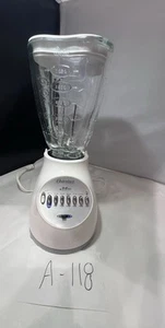 Oster Osterizer 14 Speed Blender White Series 6650 Crush Pulse - - Picture 1 of 6