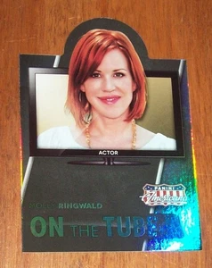 2015 Panini Americana On the Tube Molly Ringwald Foil Die Cut Card - Foto 1 di 2