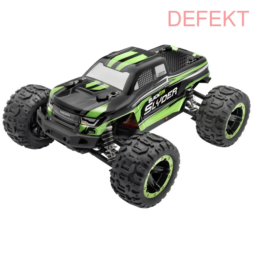 Blackzon Slyder MT 1/16 Grün Brushed 1:16 RC Modellauto Elektro 4WD DEFEKTWARE - Bild 1 von 1