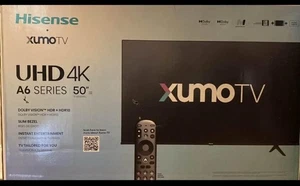 Hisense A6 Series 50-inch 4K UHD Smart TV with Alexa Compatibility - Picture 1 of 2