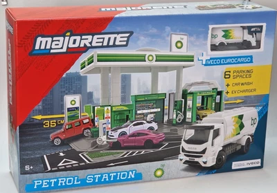 Majorette 2025 BP Station Service + camion Iveco - Photo 1/2