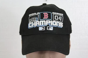 2004 World Series BOSTON RED SOX New Era A-flex Hat MLB Authentic Collection - Picture 1 of 10