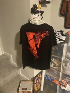 Vlone x Clot Men's Designer Dragon Long Sleeve Logo V Lone Size L - Picture 1 of 2