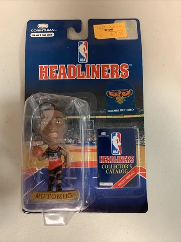 1996 NBA Corinthian Headliners Dikembe Mutombo Atlanta Hawks ￼Box 29 Cover