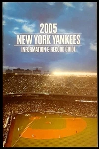 2005 New York Yankees Information & Record Guide - Softcover - Picture 1 of 1