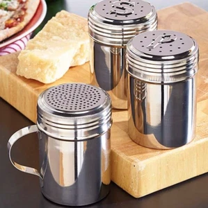 3-teiliges Edelstahl S & P Shaker Set mit Mehrzweck Shaker - Bild 1 von 1