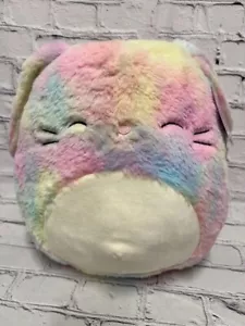 NWT! Squishmallows Fuzzamallow Candy The Bunny Rabbit 12" Plush Easter - Picture 1 of 6