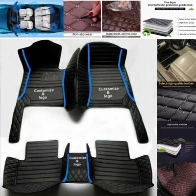 For Hyundai Elantra 2000-2025 Car Floor Mats Custom Waterproof Cargo Liners Rugs Foto 1 de 4