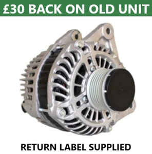 NISSAN QASHQAI 1.6 ALTERNATOR A002TJ1282ZE A2TJ1282ZE 23100-1KA1C - Picture 1 of 8