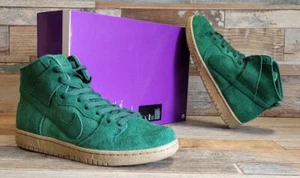 Nike SB Dunk High Pro Decon Gorge Green Suede 2022 Shoes Mens UK 7.5 EU 42 - Picture 1 of 16