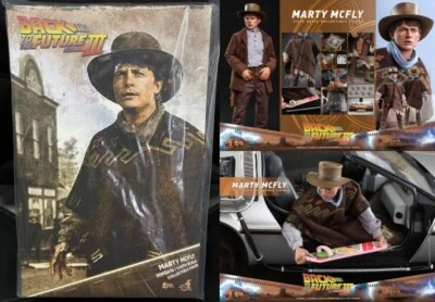 HOT TOYS BACK TO FUTURE III 3 MARTY MCFLY MICHAEL FOX MMS616 Nuevo Raro Japón Foto 1 de 4