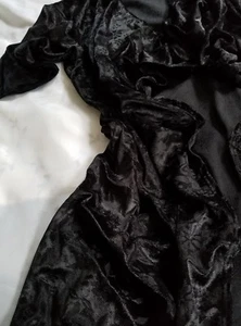 Nuovo con etichette LuLaRoe Medium nero getto FLOREALE IN RILIEVO Shirley kimono BOHO - Foto 1 di 9